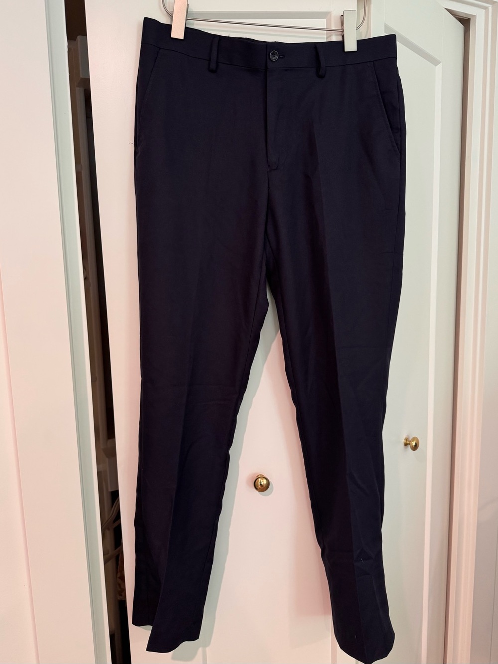 Lucky Brand Modern Fit Men's Navy Slim Dress Pants
